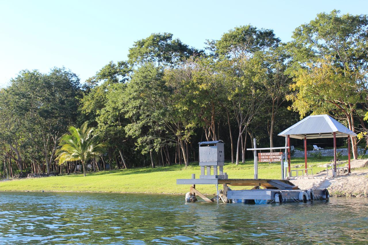 Maya Zac Peten Jungle Lodge เอล เรมาเต ภายนอก รูปภาพ